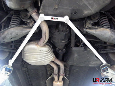 MERCEDES SL 320 89-02 ULTRARACING 4-POINT REAR LOWER BRACE