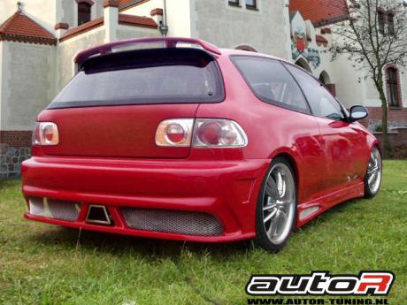 HONDA CIVIC 92-95 3D TAKVINGE [AUTOR]