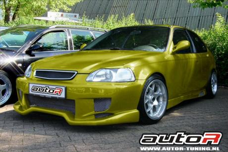 HONDA CIVIC 96-98 FRONTBUMPER TREX [AUTOR]