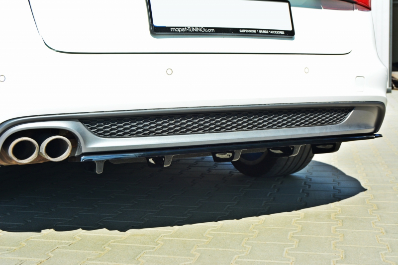 CENTRAL REAR SPLITTER AUDI A6 C7 S-LINE AVANT - 2
