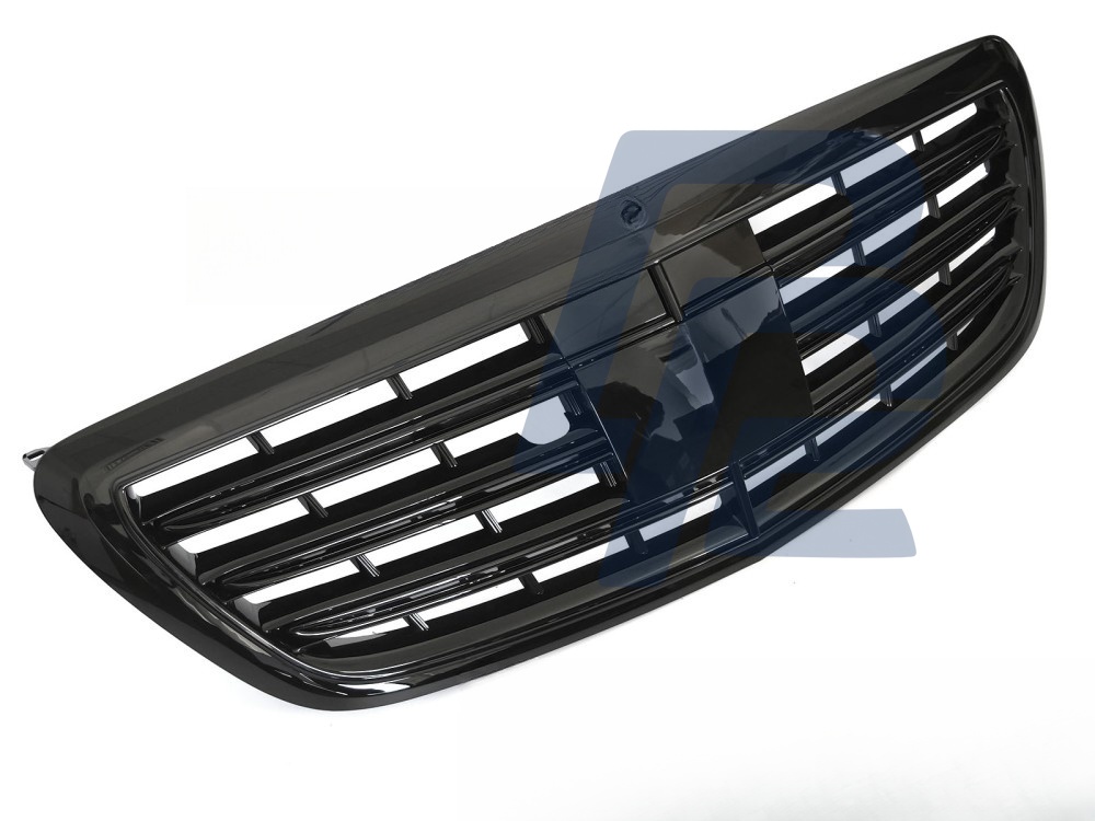 Grille Gloss Black for Mercedes W222 2013–2017 - 3