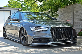 FRONT SPLITTER AUDI A6 C7 S-LINE V.1