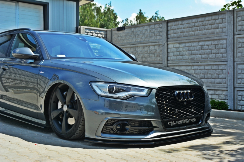 FRONT SPLITTER AUDI A6 C7 S-LINE V.1 - 2