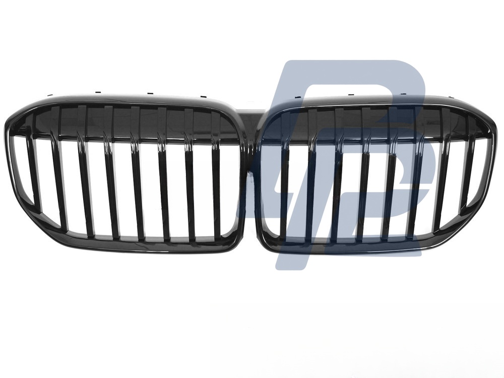 Grille Gloss Black for BMW G11 / G12 LCI 2019–2022 - 6