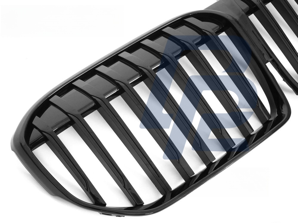 Grille Gloss Black for BMW G11 / G12 LCI 2019–2022 - 2