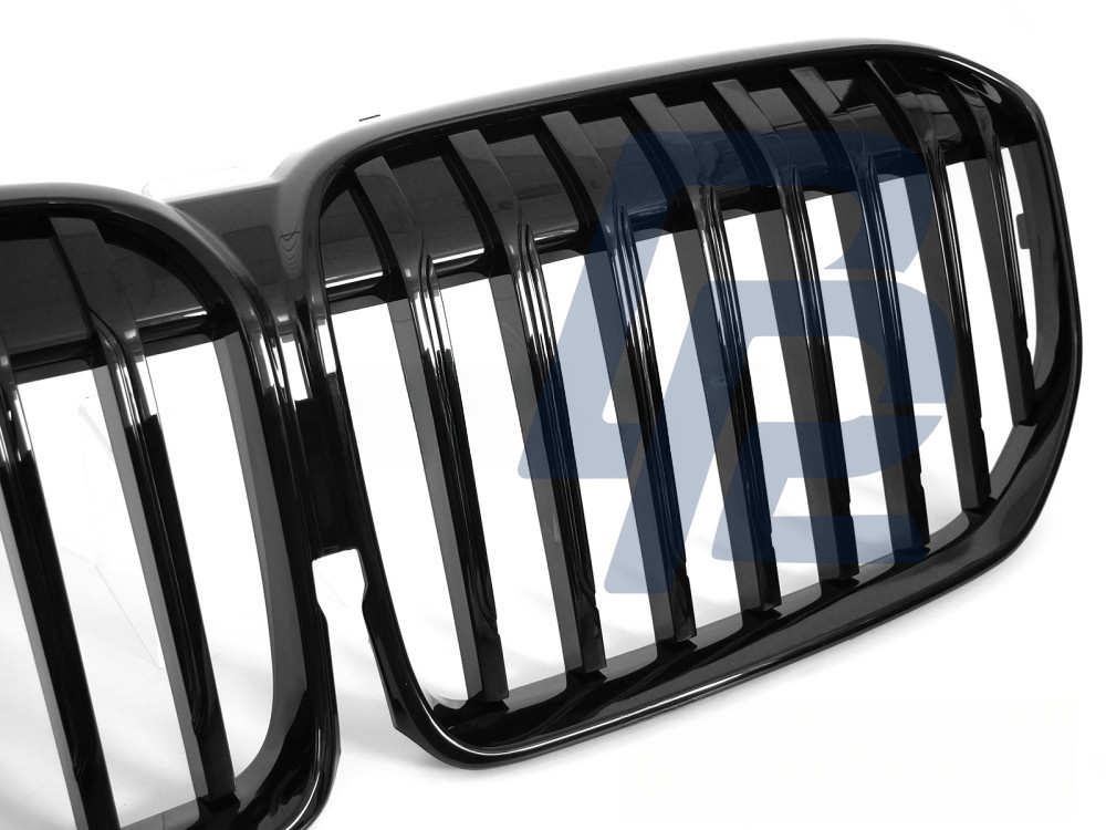 Grille Gloss Black for BMW G11 / G12 LCI 2019–2022 - 3