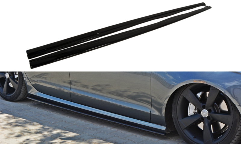 SIDE SKIRTS DIFFUSERS AUDI A6 C7 S-LINE