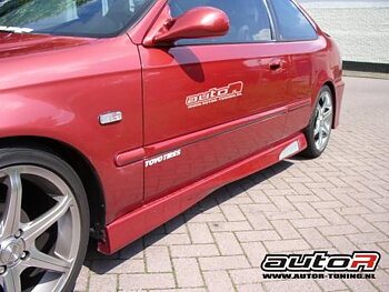 HONDA CIVIC 96-00 SIDESKIRTS RACING [AUTOR]