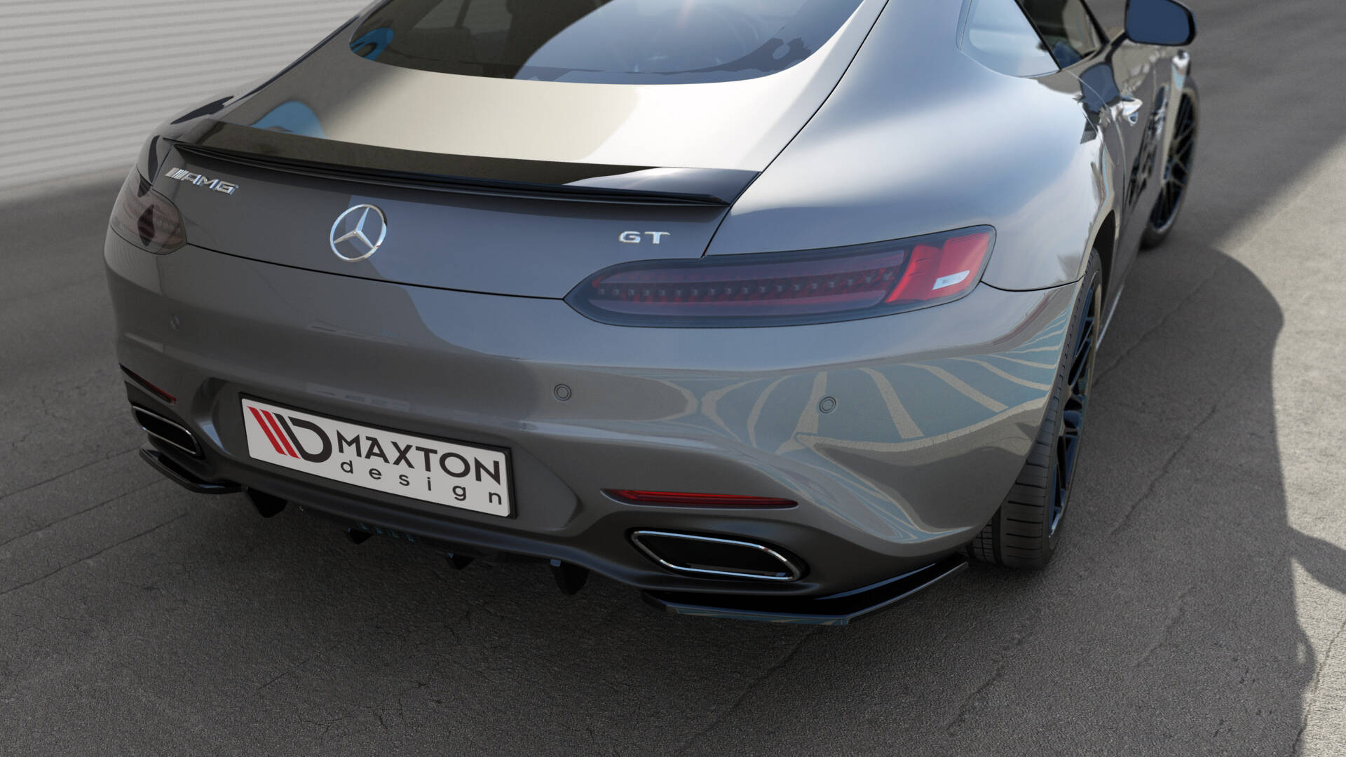 Rear Valance Mercedes-AMG GT / GT S C190 Facelift - 4