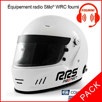 FULL FACE HELMET CIRCUIT FIA 8859-2015 SNELL SA2020 + KIT MICRO/HP STILO® WRC