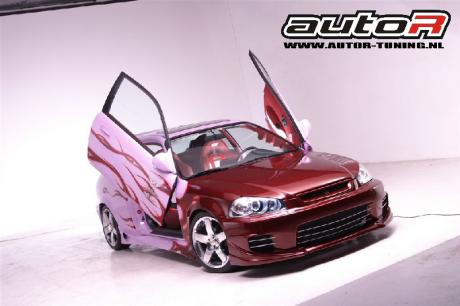 HONDA CIVIC 99-00 FRONTBUMPER WARRIOR [AUTOR]