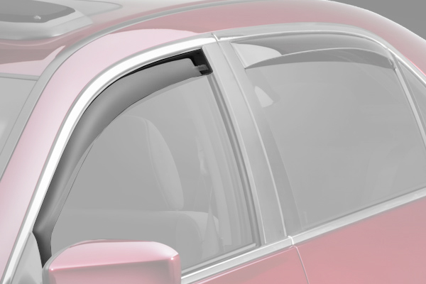 MAZDA 6 08+ 5D CLIMAIR WINDOW VISORS FRONT SET