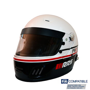 FULL FACE BLACK HELMET CIRCUIT FIA 8859-2015 SNELL SA2020 + STILO® WRC MICRO/HP KIT