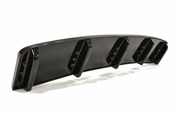 CENTRAL REAR SPLITTER AUDI A7 S-LINE (FACELIFT) (WITH VERTICAL BARS)
