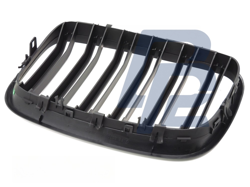 Grille Sport Matt Black Double-Slat for BMW X5 E70 2007–2013 / X6 E71 2008–2014 - 4