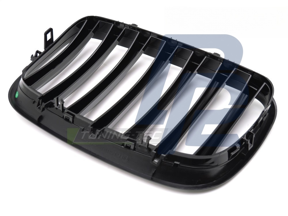 Grille Gloss Black for BMW X5 E70 2007–2013 / X6 E71 2008–2014 - 6