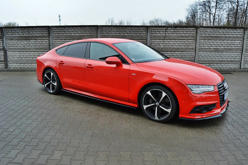 SIDE SKIRTS DIFFUSERS AUDI A7 S-LINE (FACELIFT) - 4