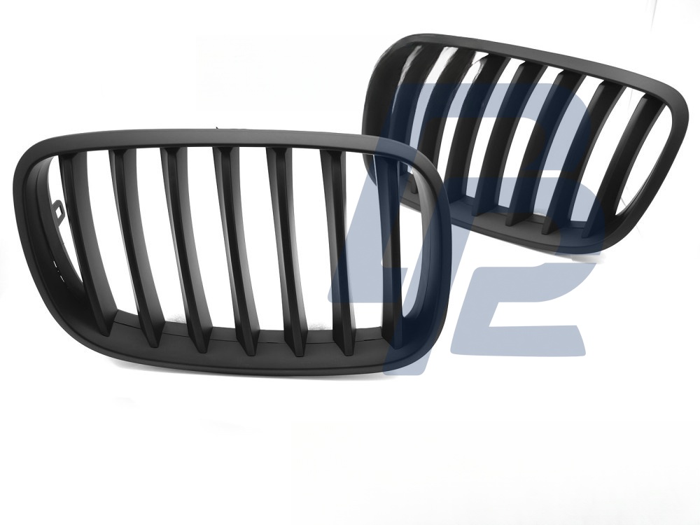 Grille Matt Black for BMW X5 E70 2007–2013 / X6 E71 2008–2014 - 4