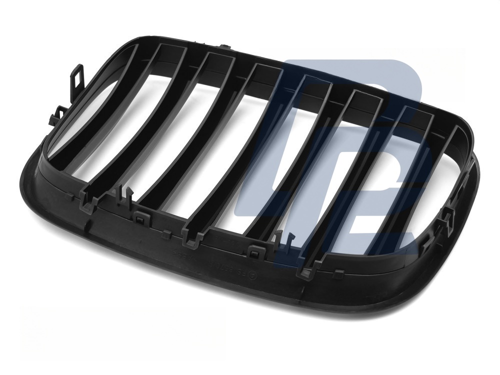 Grille Matt Black for BMW X5 E70 2007–2013 / X6 E71 2008–2014 - 2