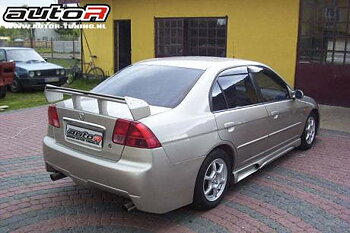 HONDA CIVIC 01-04 4D BAKRE STÖTFÅNGARE DB9 [AUTOR]