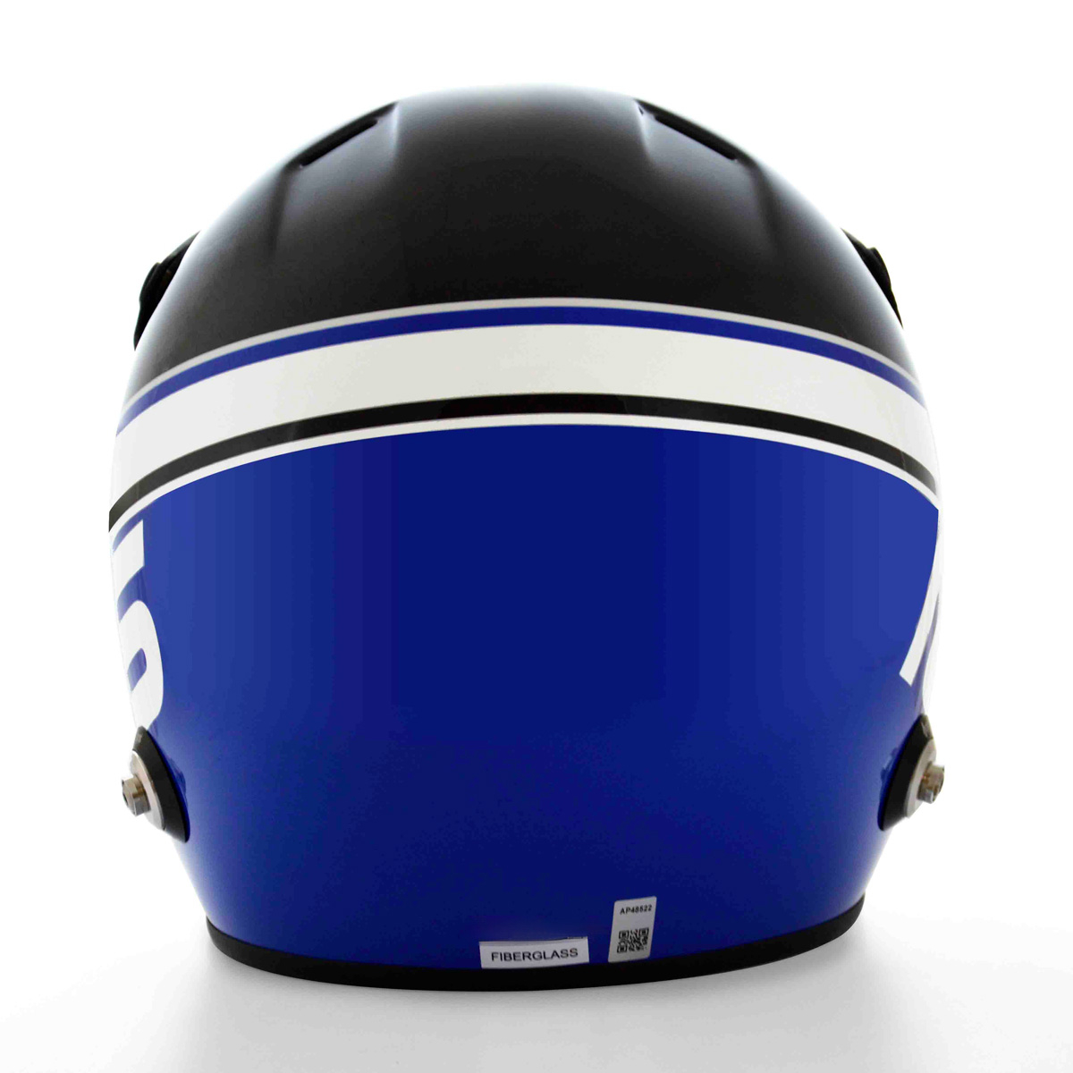 OPEN FACE HELMET FIA 8859-2015 SNELL SA2020 BLUE + HANS® PACK - 4