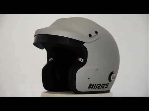 OPEN FACE HELMET FIA 8859-2015 SNELL SA2020 BLUE + HANS® PACK - 6