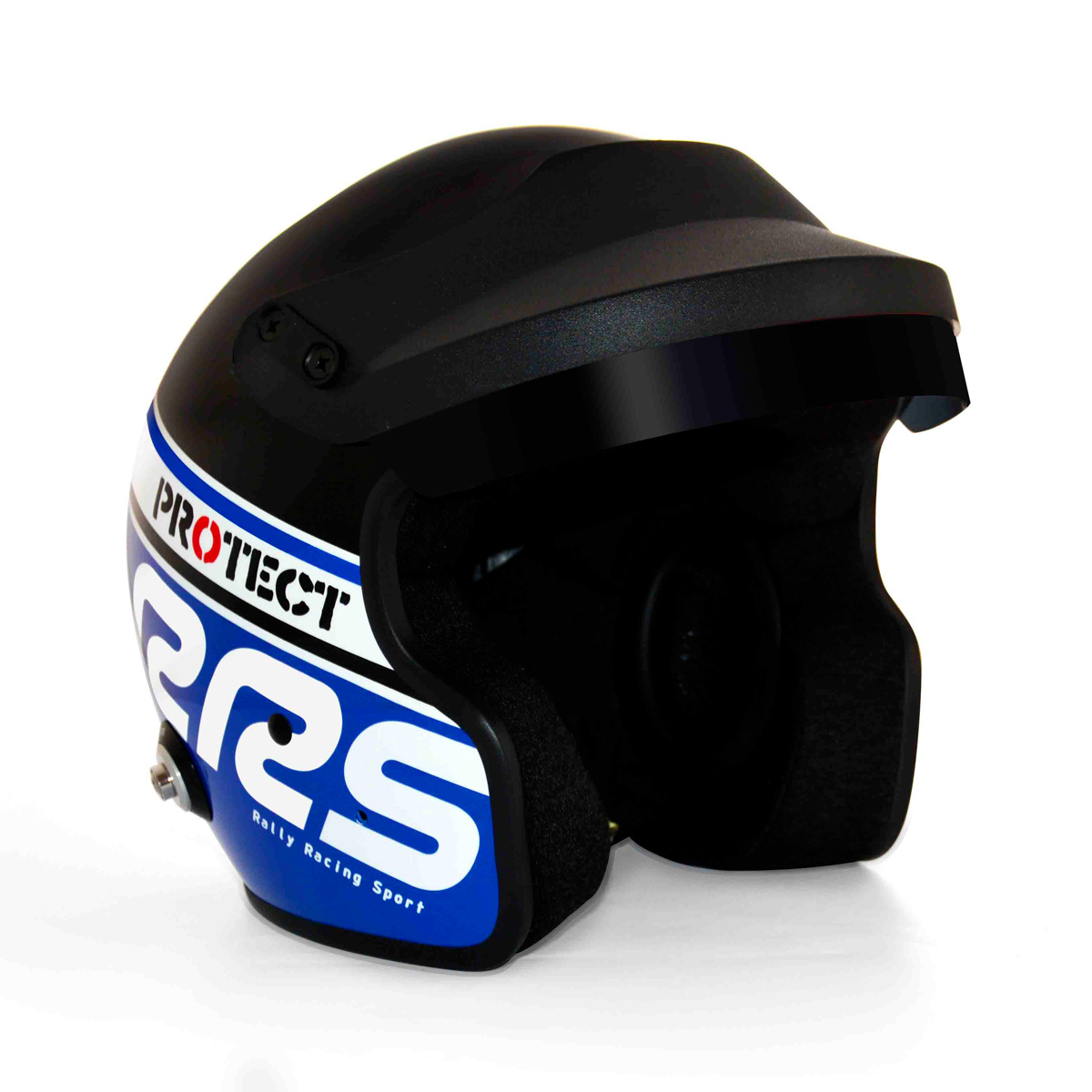 OPEN FACE HELMET FIA 8859-2015 SNELL SA2020 BLUE + HANS® PACK - 3