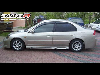 HONDA CIVIC 01-04 4D SIDESKIRTS DB9 [AUTOR]