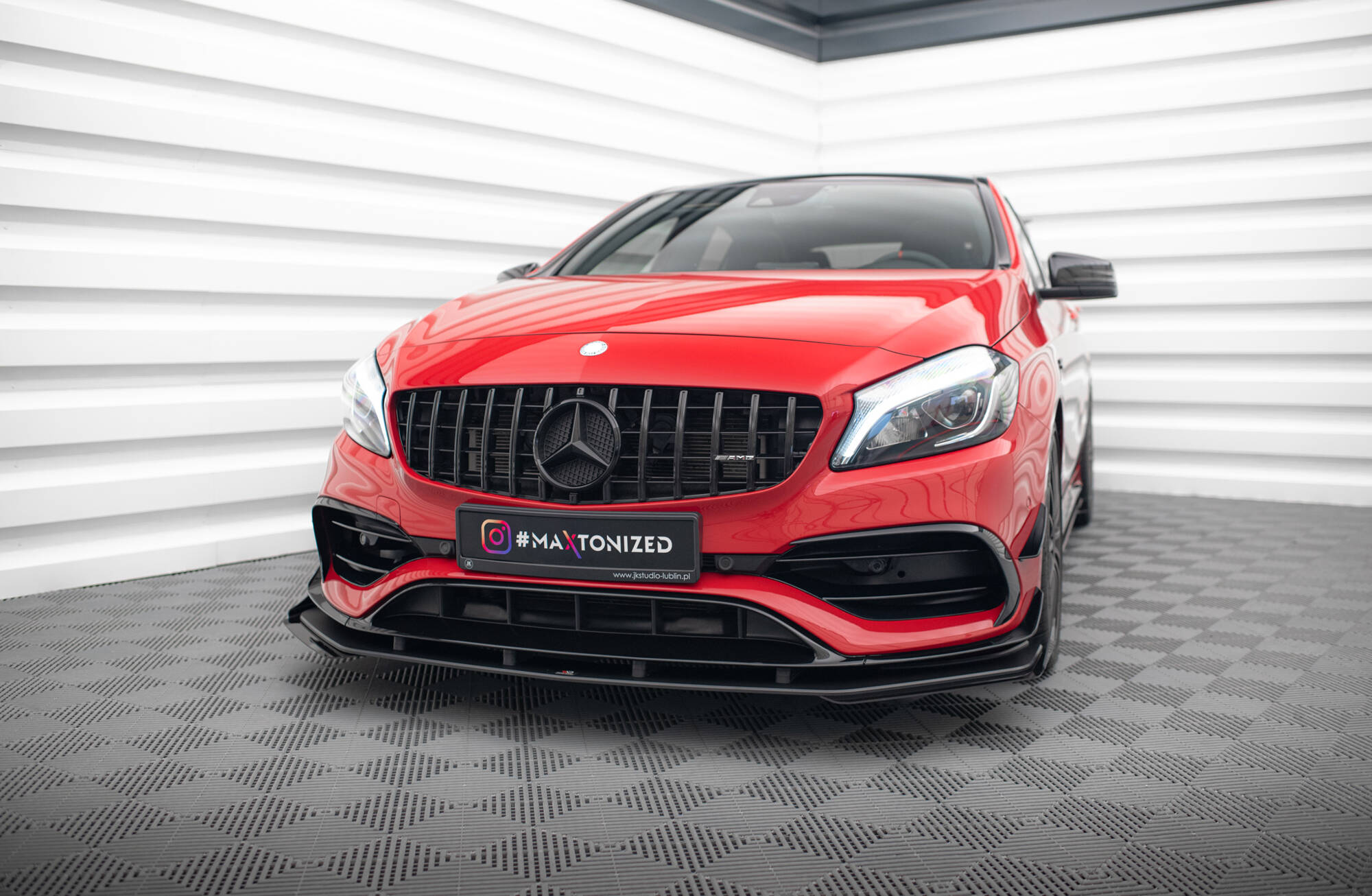 Front Flaps Mercedes-Benz A 45 AMG Aero W176 Facelift - 2