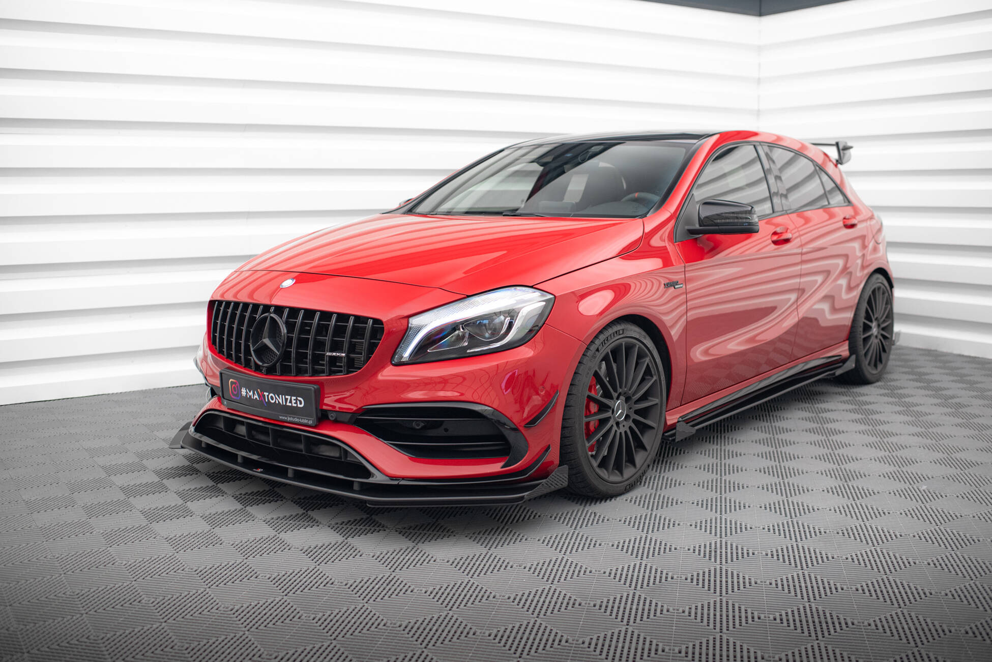 Front Flaps Mercedes-Benz A 45 AMG Aero W176 Facelift - 5