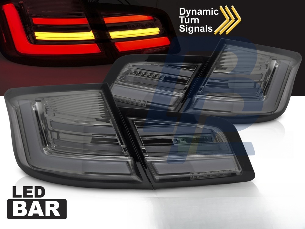 LED Bar Tail Lights Smoked Sequential for BMW F10 2010–2013 - 3