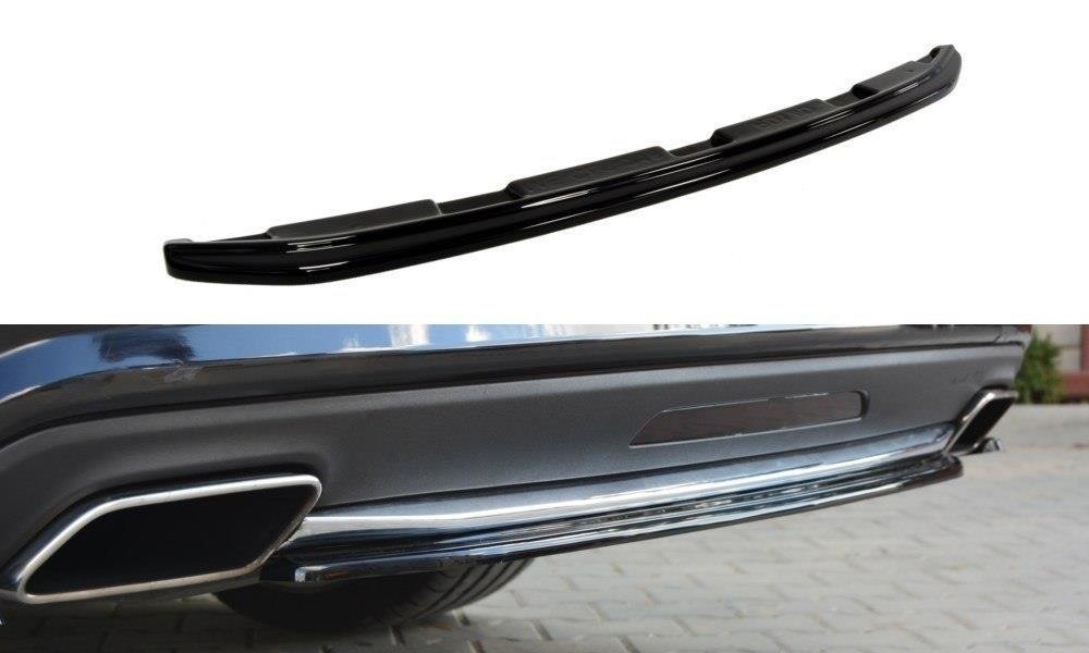 Central Rear Splitter Mercedes CLS C218 Amg-line (Without A Vertical BAR) (2011-2014)