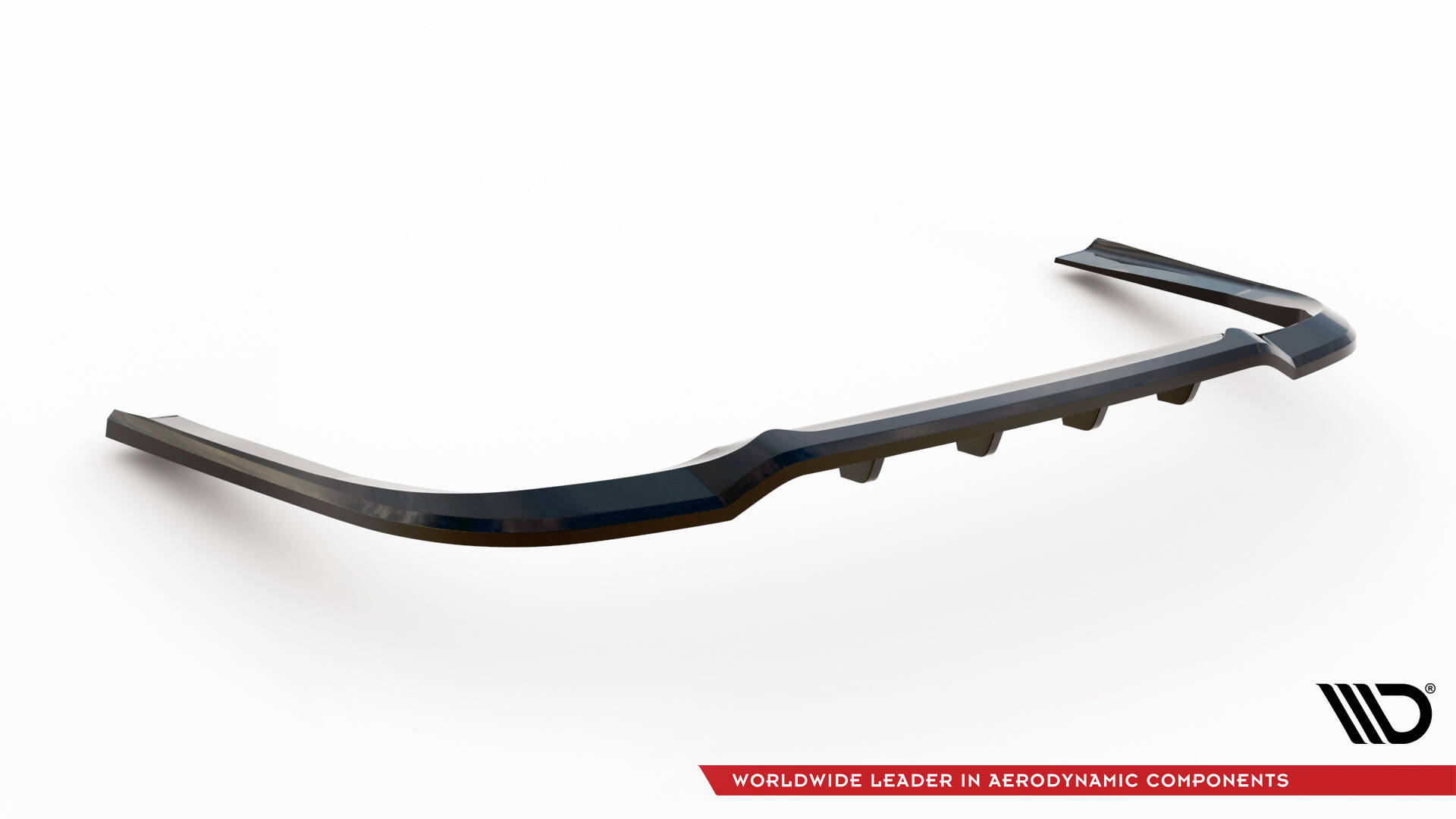 Central Rear Splitter (Vertical Bars) Mercedes-Benz S AMG-Line W222 Facelift - 6