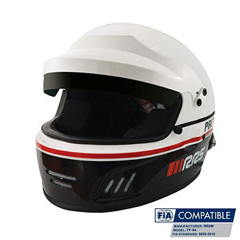 PACK RALLY BLACK FULL-FACE HELMET PROTECT FIA 8859-2015 SNELL SA2020 + HANS CLUB SERIES