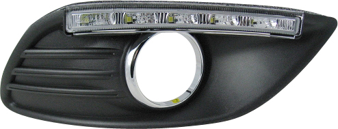 FORD FOCUS MK2 08-11 DRL BUMPER GRILL SET