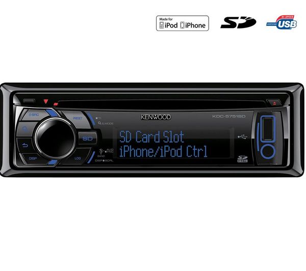 BILSTEREO CD/MP3 USB/SD/IPOD KDC-5751SD