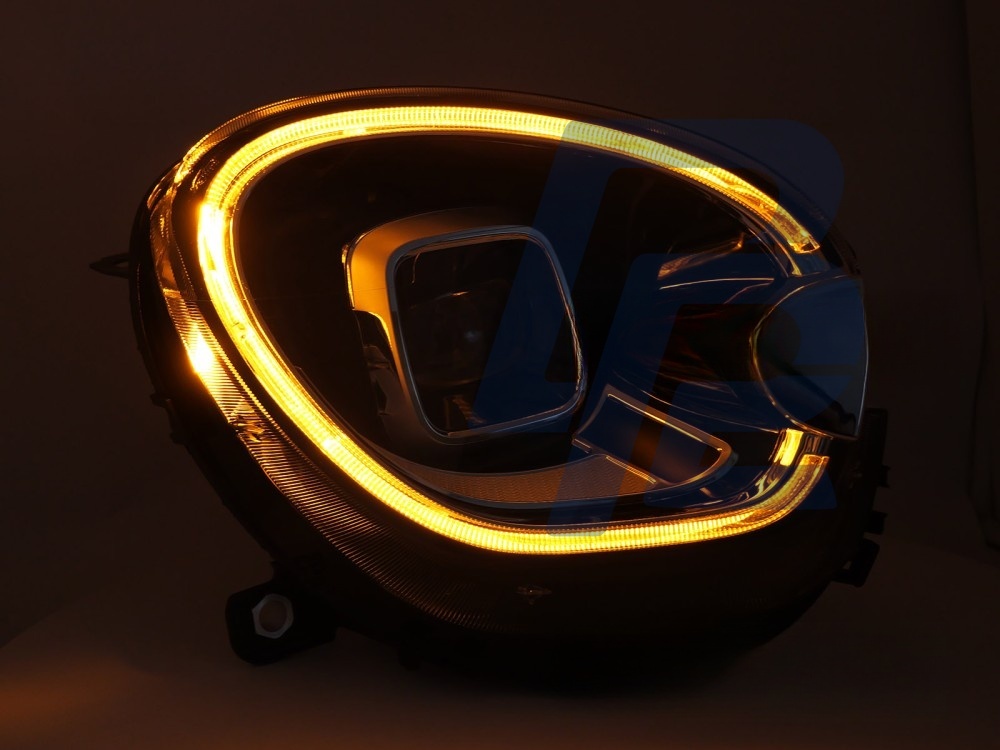 Headlights Full LED DRL Tube Light Black for Mini Cooper R60 R61 2010–2016 - 5