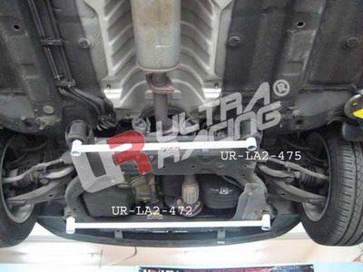 HYUNDAI ACCENT 06+ / KIA RIO 1.4 ULTRA-R REAR LOWER BAR 472