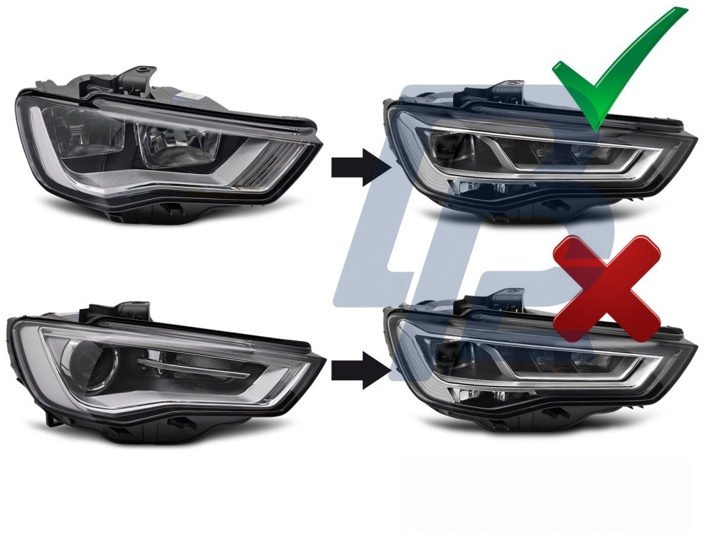 Headlights Full LED Sequential DRL for Audi A3 8V 2012–2016 - 10
