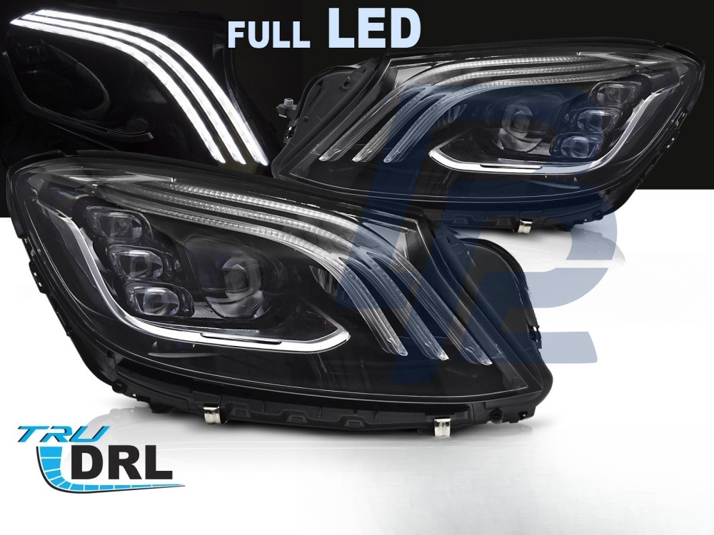 Headlights Full LED DRL for Mercedes S-Class W222 2013–2017 - 2