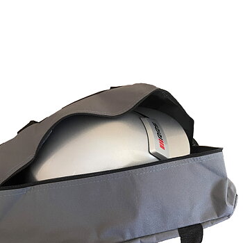 RRS HELMET AND HANS OR RACING SUIT BAG - GREY - 33 LITERS