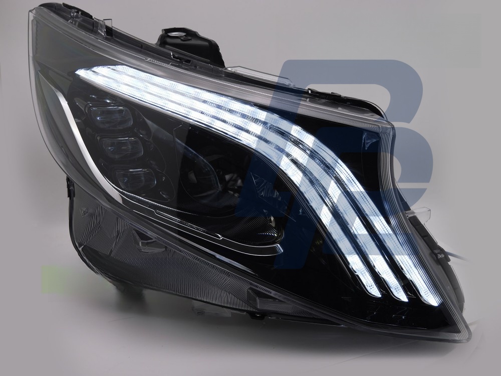Headlights Full LED Sequential DRL for Mercedes V-Class / Vito W447 2014–2023 - 2