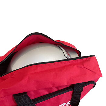 RRS HELMET AND HANS OR RACING SUIT BAG - RED - 33 LITERS