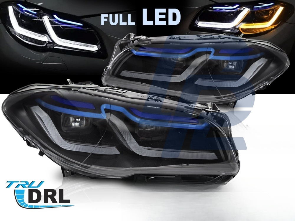 Headlights Full LED DRL for BMW F10 / F11 2010–2013 - 2
