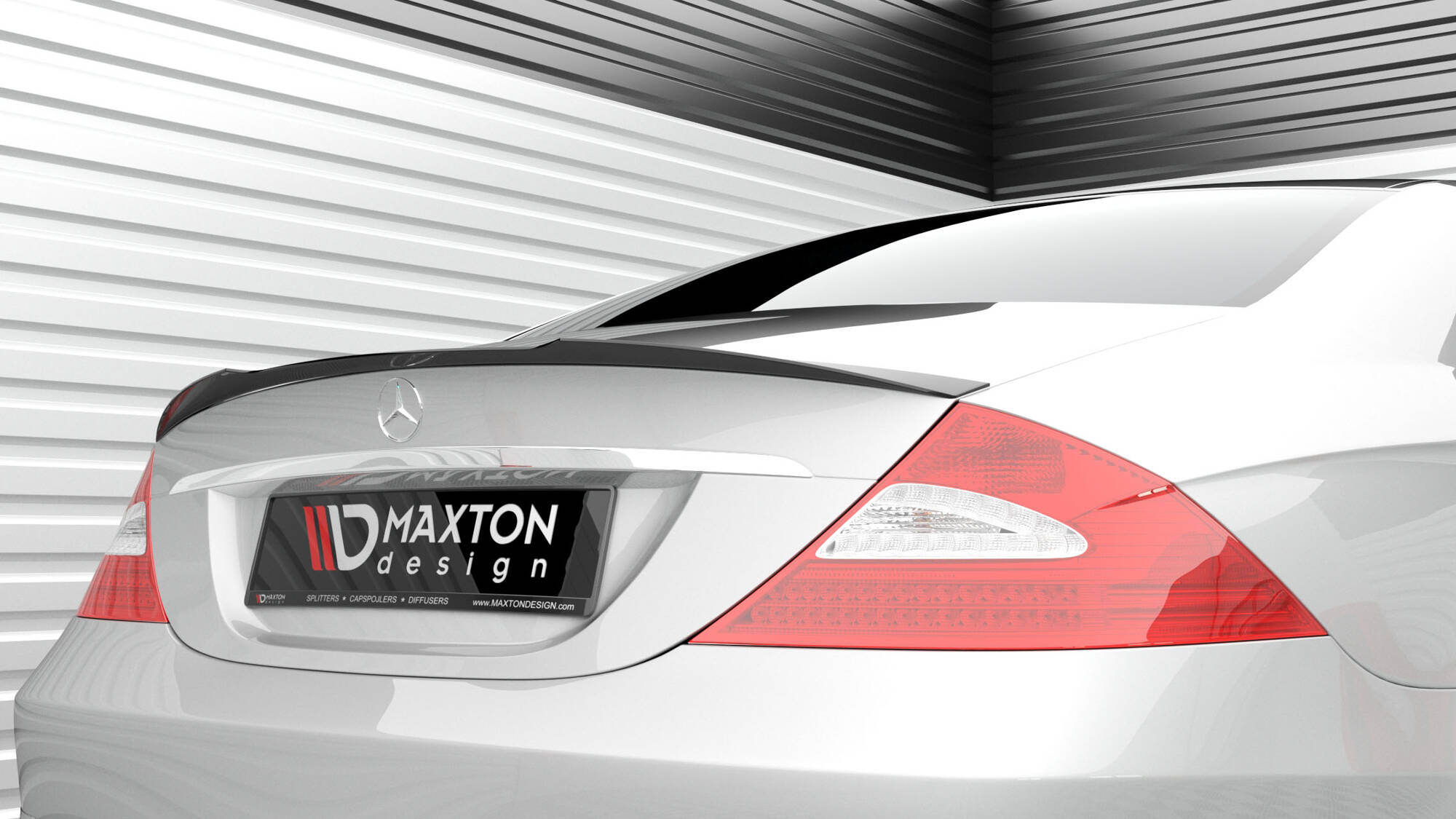 Spoiler CAP Mercedes-Benz CLS C219 - 3
