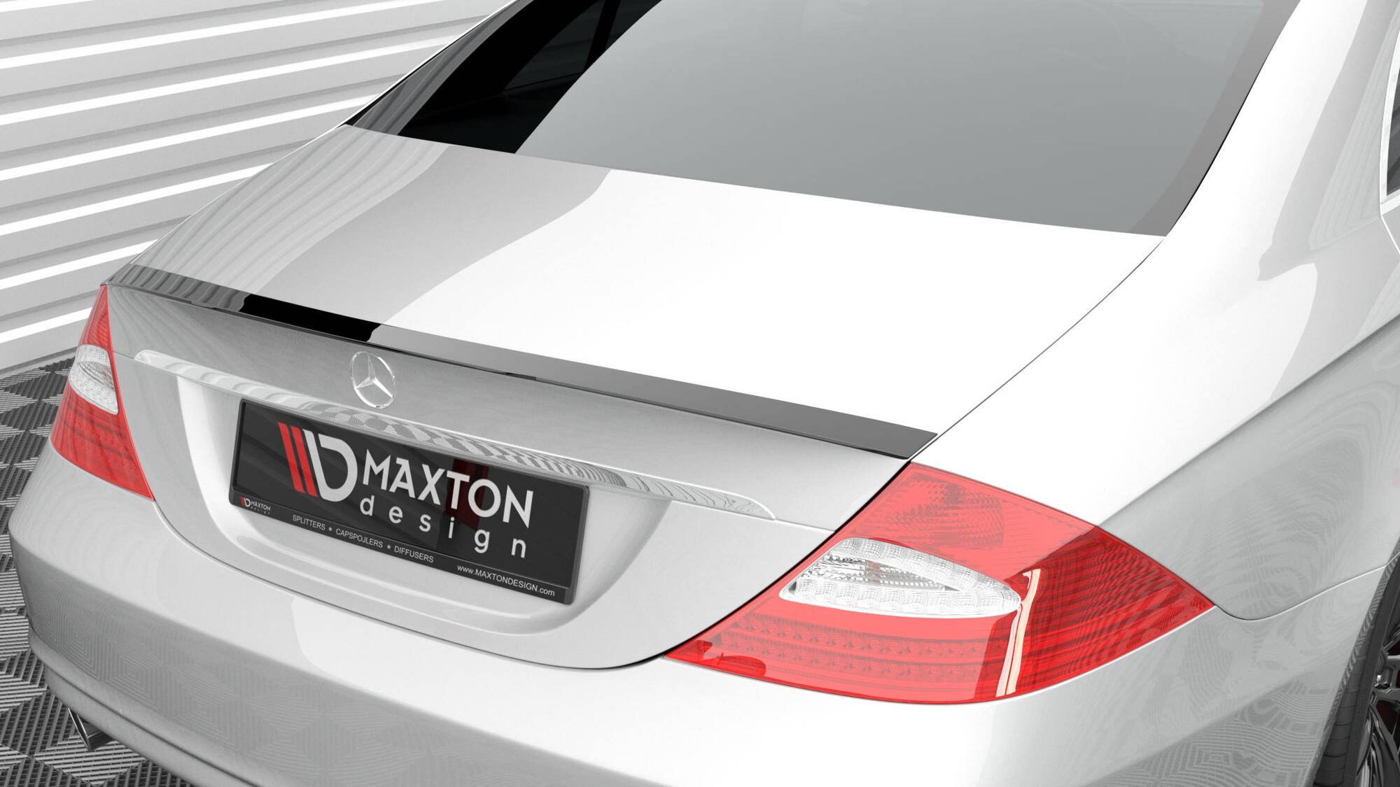 Spoiler CAP Mercedes-Benz CLS C219 - 2