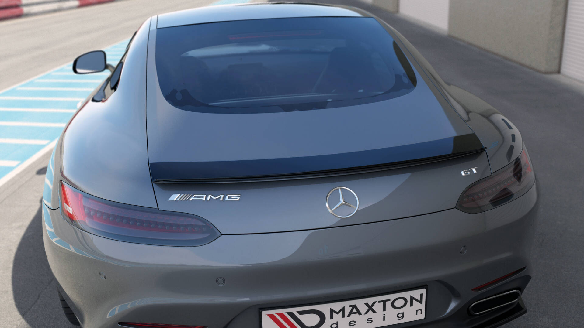 Spoiler CAP Mercedes-AMG GT / GT S C190 Facelift - 5