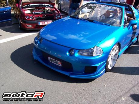 HONDA DELSOL 92-97 FRÄMRE STÖTFÅNGARE WARRIOR [AUTOR]