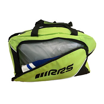 RRS HELMET AND HANS OR RACING SUIT BAG - GREEN - 33 LITERS