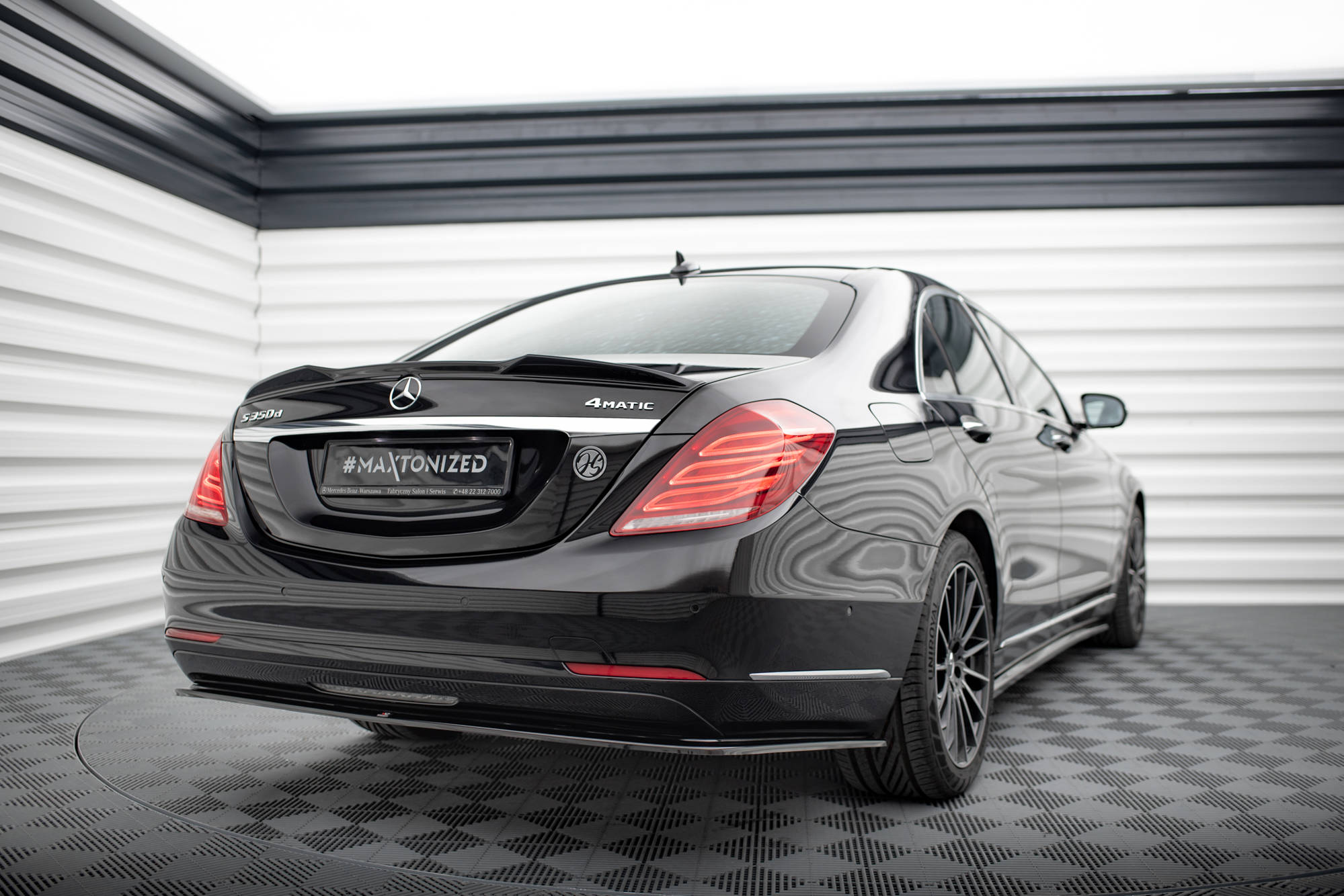 Spoiler CAP 3D Mercedes-Benz S W222 - 3